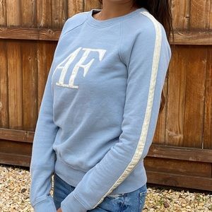 A&F light blue sweater 🦋